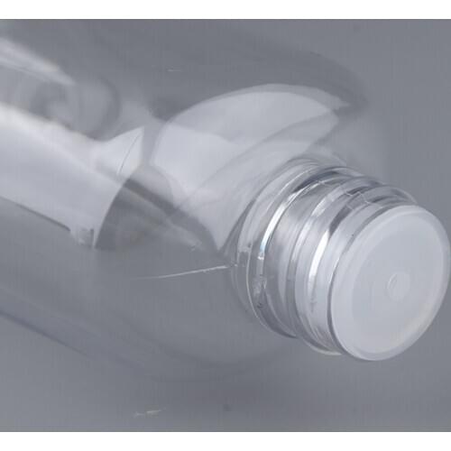 2Pcs 100ml Empty Plastic Cosmetic Bottle Clear Refillable Toiletries Bottles