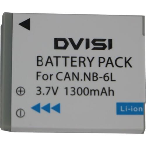 3.7V 1300mah NB-6L NB6L NB-6LH Li-ion Battery For Canon Power-shot SX520 HS SX530 SX600 SX610 SX700 SX710 IXUS 85 95 200 210 105