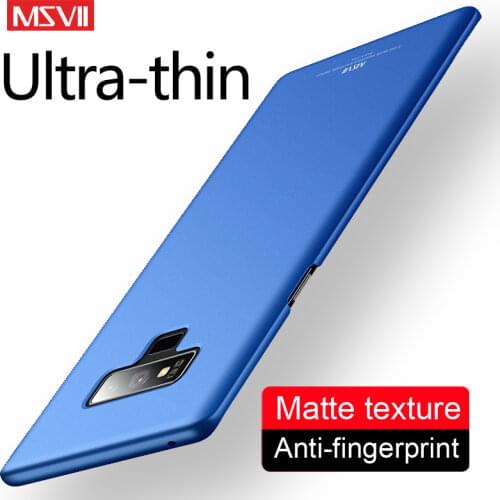 Note 10 Case Msvii Frosted Cover For Samsung Galaxy Note 20 Ultra 9 10 S10 Lite PC Coque For Samsung S21 Plus S20 FE S9 S8 Cases