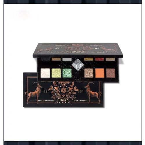 Black Goat Ode Continued Chapter Thirteen Colors Eye Shadow Plate Glitter Pearlescent Color