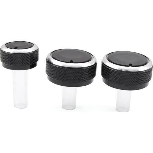3pcs/set air conditioning knobs switch heater climate control buttons For Volkswagen VW Skoda Superb Octavia Golf MK1 ac knob