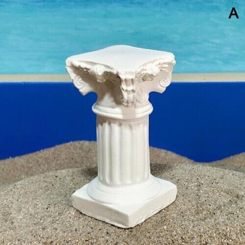 Roman Column Model Miniature for Sand Table Scenery Layout Accessory Photo Prop SCVD889