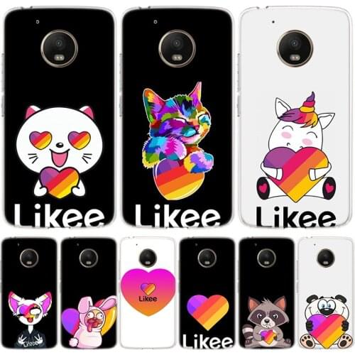 Fashion Likee cat bear love heart Phone Case For Motorola Moto G9 G7 G8 G6 G5S E6 E5 Plus Power Play One Action Macro EU Gift Co