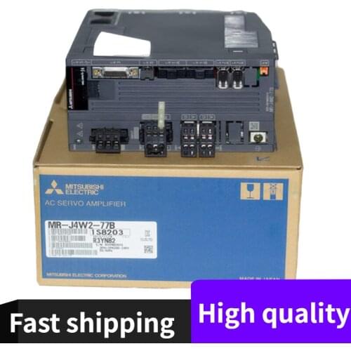 New In Box Mitsubishi MR-J4W2-77B AC Servo Amplifier