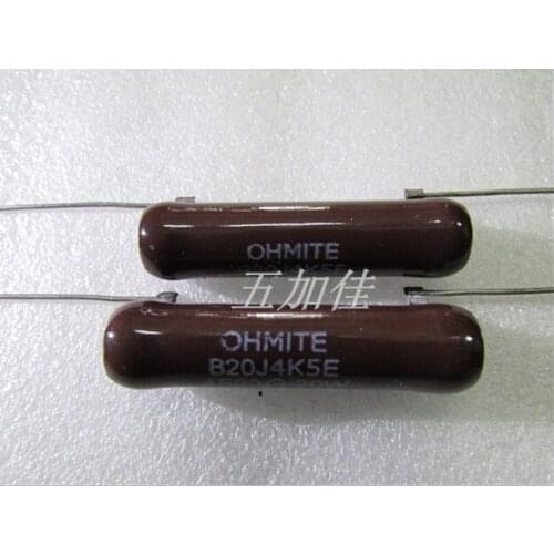 Original new 100% B20J4K5E 4500R 4.5K 20W fever enamel hollow resistor (Inductor)