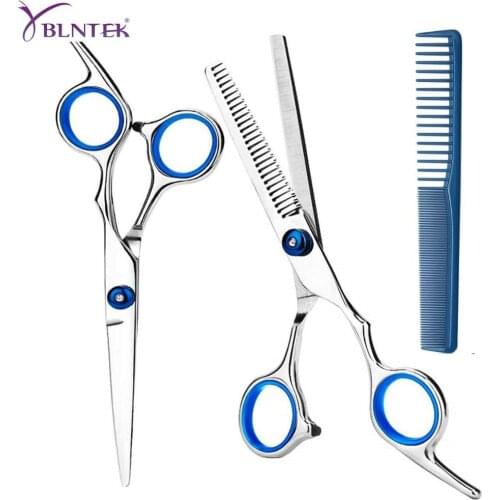 YBLNTEK Hairdressing Scissors 6 Inch Hair Scissors Professional Barber Scissors Cutting Thinning Styling Tool Hairdressing Shear