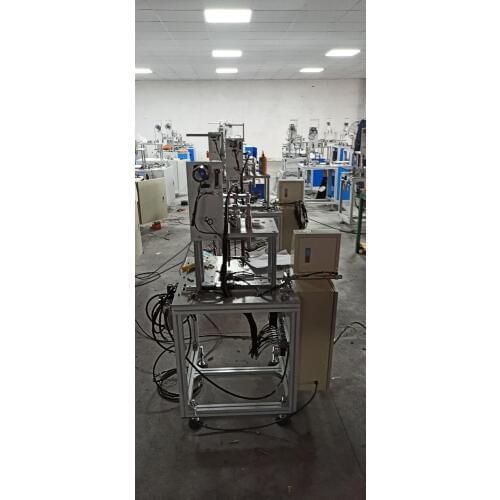 Factory direct semi-automatic mask hanging lug welding machine mask lug spot welding machine