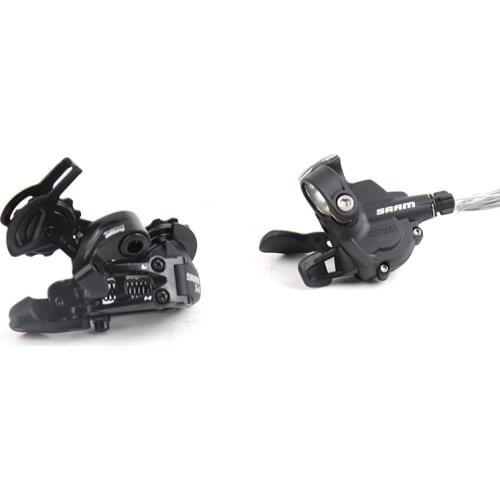 SRAM X4 1X8 8 Speed MTB Bicycle Groupset Right Trigger Shifter Lever With Display Rear Derailleur Black Bike Kit
