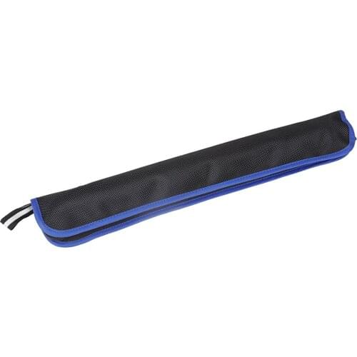 Black Vertical Flute Storage Bag with Blue Border Portable Universal Flute Case Mini Saxophone Bag Oxford Fabric Waterproof Bags