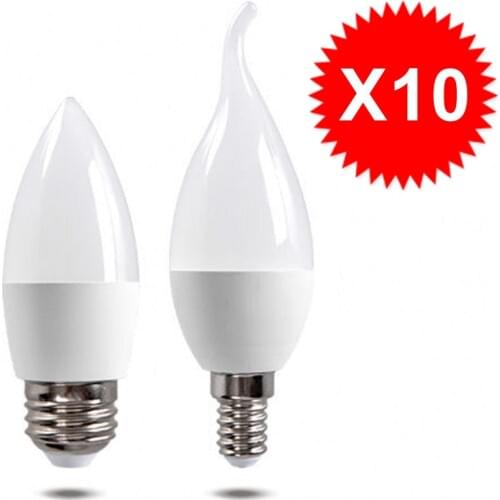 LED E27 E14 Candle Light Bulb Energy Saving Velas 7W 9W Led Lamp Decorativas Home Lighting Replace 30W 40W Halogen Lamp 220V