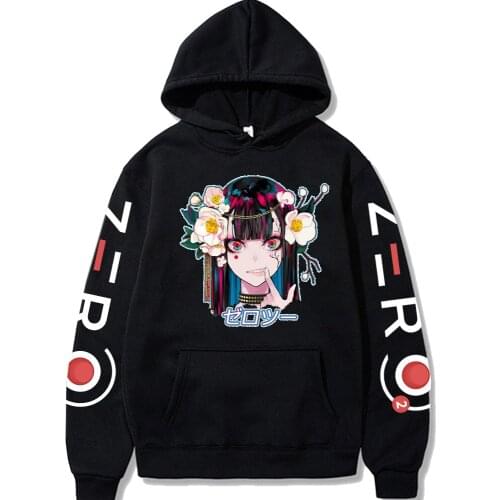 Anime Harajuku DARLING in the FRANXX Hoodies Personality Zerotwo Pullover Streetswear Sweatshirt Men Women Hoodie Unisex