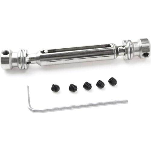 RC Car Rear Drive Shaft Universal Joint Transmission Axis Metal Upgrade Spare Parts For WLtoys 12428 12423 12628 1/12 RC Vehicle