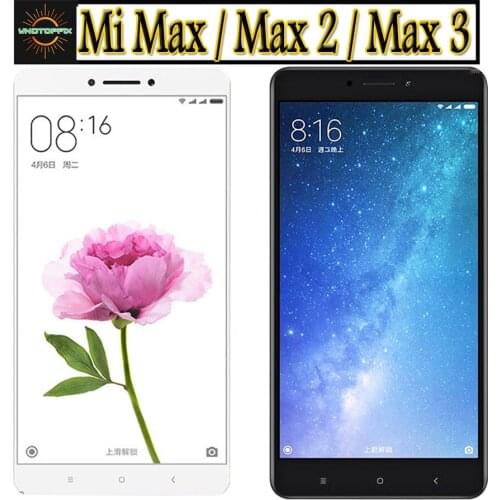 New For Xiaomi Mi Max 3 LCD Display Touch Screen For Xiaomi Mi Max 2 LCD with Frame Screen Replacement max1 max2 Max3 LCD Screen