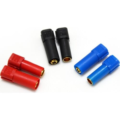 1Pairs Amass XT150 Plug Male and Female 6mm golden Plated Bullet Connector for RC ESC Battery