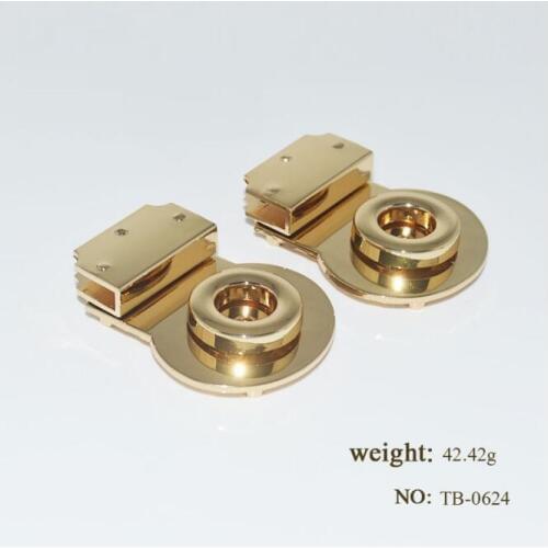 10 pcs/lot) luggage handbag hardware accessories alloy die-casting machine lock press lock