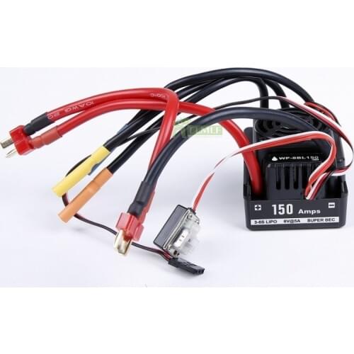 150A ESC Fit for 1/8 HPI Racing Savage XL FLUX Rovan TORLAND Monster Brushless Truck Parts