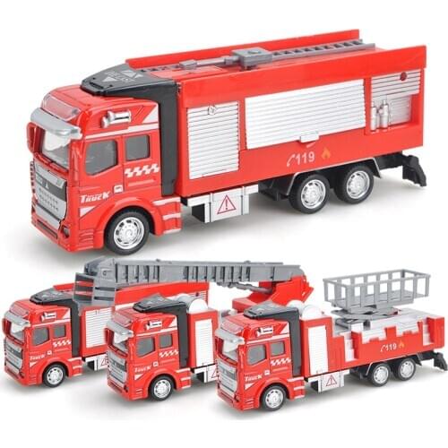 19CM 3 Pcs/Set Kids Frie Truck Toy Model 15 kinds 1:64 Scale Pull Back Alloy Diecasts & Toys Vehicles Birthday Gift for Boy Y04