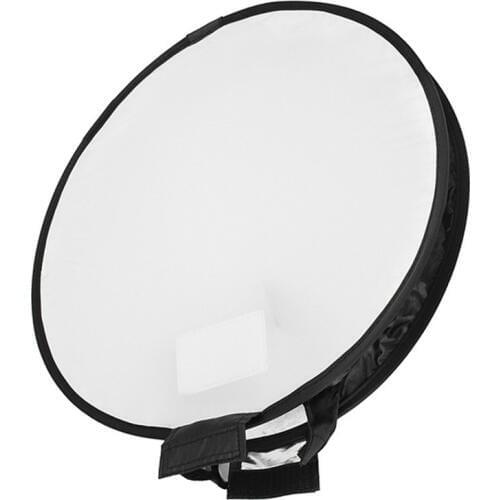 40cm Round Softbox Universal Portable Foldable Photography Flash Diffuser Softbox GDeals