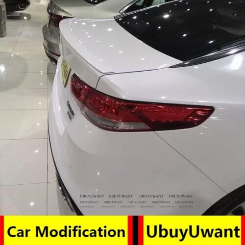 Car Accessories For Kia Optima K5 Spoiler ABS Material Car Tail Wing Decoration Rear Trunk Spoiler For Kia Optima K5 2015-2019