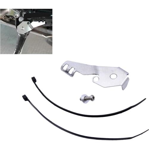 Side Stand Protective Protection For BMW R1200GS LC ADV -2018 R1250GS Adventure 2019 Motorcycle Silver Aluminum