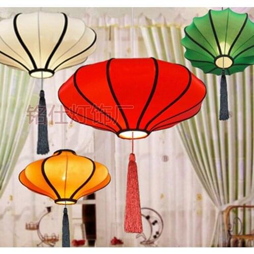 Decorative arts light style pendant light Chinese style restaurant clubhouse hotel box living room ZS137