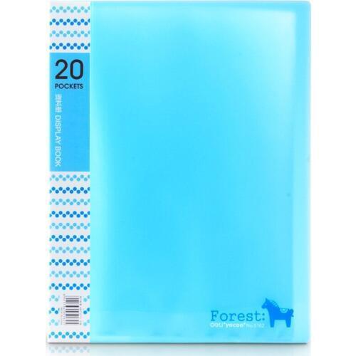DL DL/ 5162 volume 20 fashion color multi page folder student paper folder / information book Creative student office