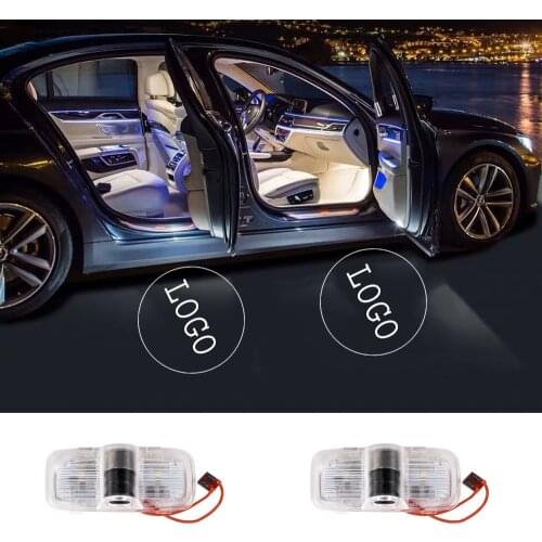 For Honda Accord 7 8 2008-2015 Crosstour 2010-2015 Pilot 2X Led Car Door Welcome Light Ghost shadow Projector Logo Light