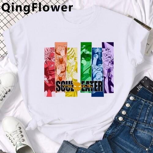 Anime Soul Eater Manga tshirt men tumblr casual white t shirt clothes plus size harajuku kawaii