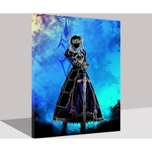 Canvas Paintings Fate/stay Night Wall Art Home Decor Japan Anime Character Poster HD Prints Conan Modular Pictures Living Room