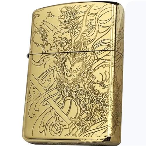 Chinese hero Sun Wukong Creative kerosene gasoline Petroleum oil lighter Survival Tool(No Fuel, Handed -Made Sculpt 4 to 7 Day)