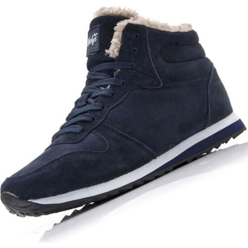 New Men Ankle Boots Lightweight Working Shoes Men Warm Booots Comfortable Boots For Men Shoes Breathable Male Sneakers Plus Size