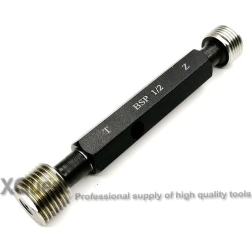 Pipe thread plug gauge BSP1/16 BSP1/8 BSP1/4 BSP1/2 BSP3/4 BSP3/8 BSP External Straight Thread gauges Detection tool gage