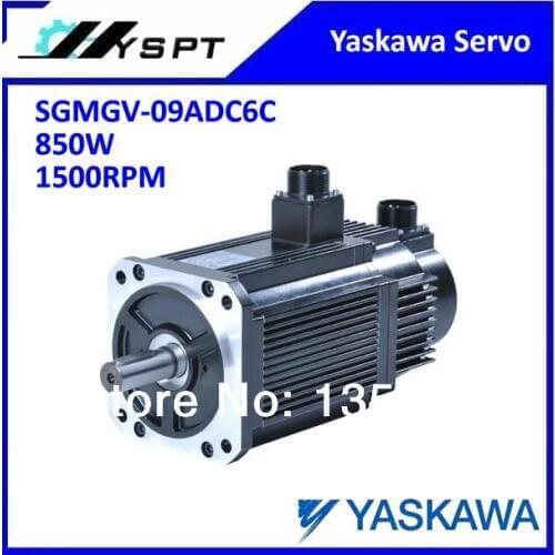 New original Yaskawa servo motor SGMGV-09ADC6C 850W1500RPM 5.39N.m with brake