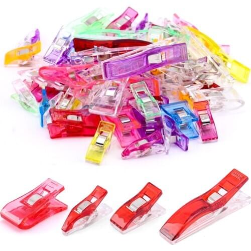 Wholesale Multiuse Clips Pack Craft Clips Sewing Accessories Tools Craft & Knitting Clips Fabric Clamps Patchwork Hemming