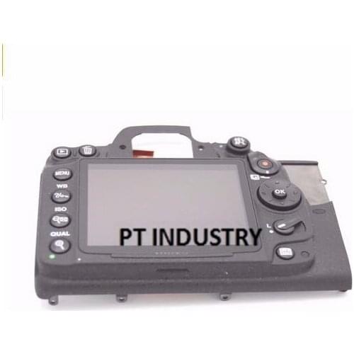 Original D7000 Back Cover Rear Shell Case Cover With LCD Sscreen and Key Button Flex Cable FPC For Nikon D7000