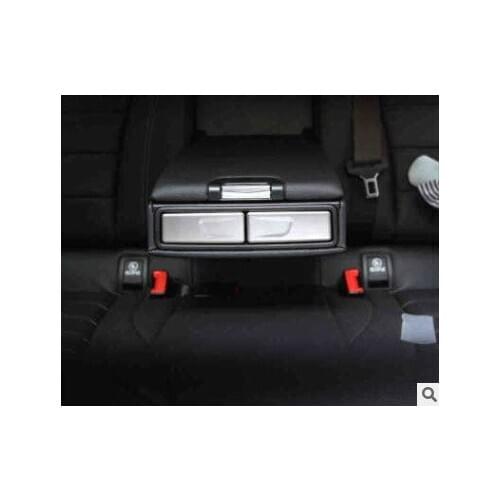 Fit For Benz new GLC new C200 gle / gla rear armrest box water cup holder decorative Sequin frame modification