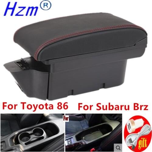 For Toyota 86 Armrest For Subaru Brz Car Armrest Box For Scion Fr-S Frs Gt86 2012-2021 storage box Auto parts Easy install