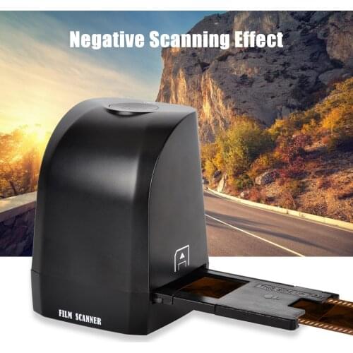 Photo Scanner Negative Film Scanners 135 Film Slide Scanner 8 Pixel CMOS Convert Negatives to Digital JPEG Photos