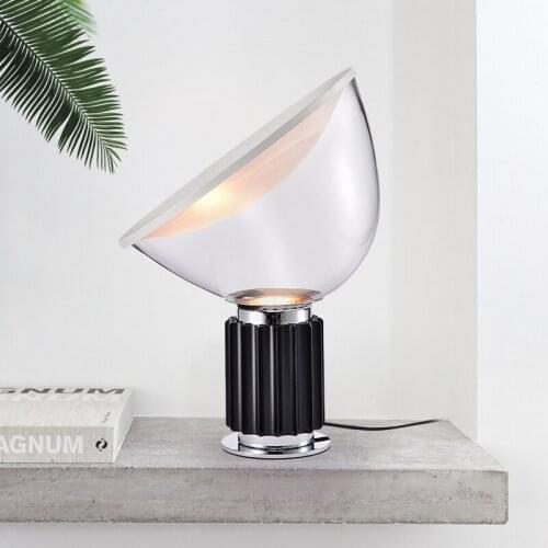 Nordic Glass Led Table Lamp For Living Study Room Reading Decoration Table Lamp Simple Bedroom Bedside Desk Lamp Indoor Lighting
