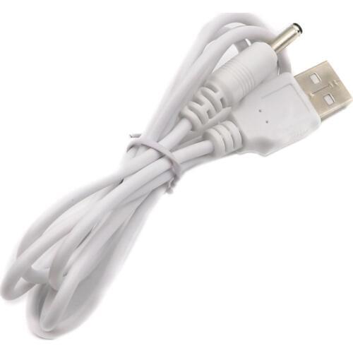 100CM USB Male to 3.5mm DC Power Plug Port 5V USB Charging Cable for Flashlight Direct Charging Torch 3.5 x 1.35 DC USB Cable 1M