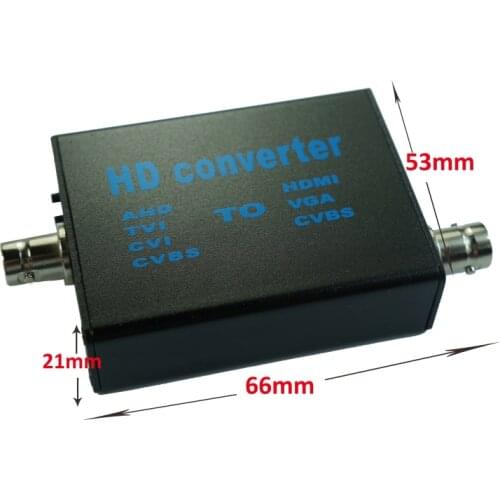 Video Converter AHD41 Video Signal Connector AHD To HDMI Cctv Video Transmission Tool Cvi Tvi Cvbs Video Convertor