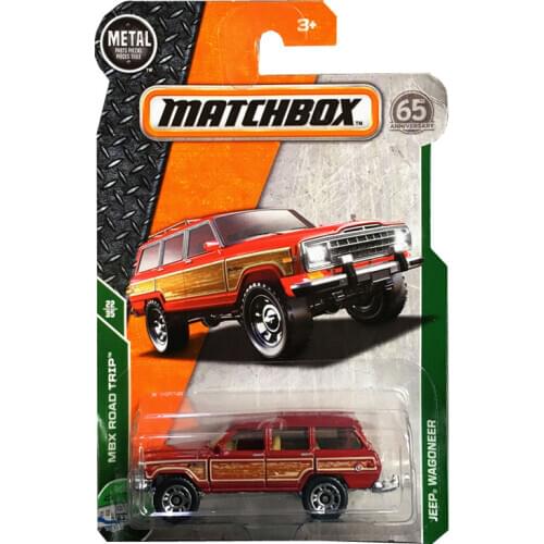 2018 Matchbox Cars JEEP WAGONEER 1/64 Metal Die-cast Collection Alloy Model Car Toys