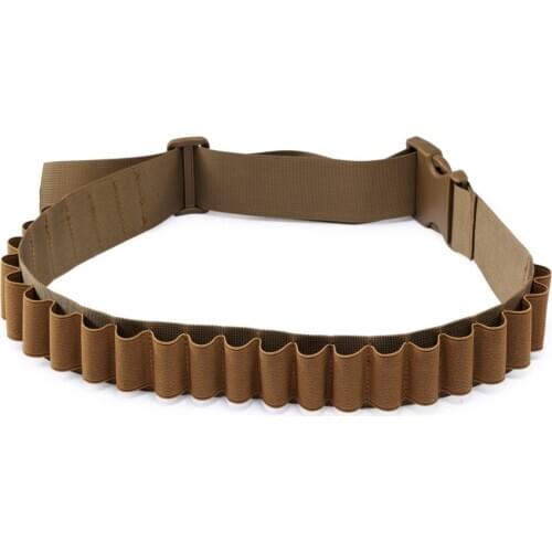 27 Rounds Hunting Bullet Ammo Tactical Military Airsoft Shotgun Shell Bandolier 12 Gauge Belt molle pouch hunting accessories