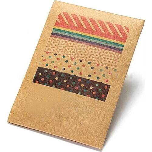 27Pcs Stationery Sticker DIY Scrapbook Pack Decorative Labeling Masking Tape Craft Stickers Set Book Notebook Refrigerator Wall