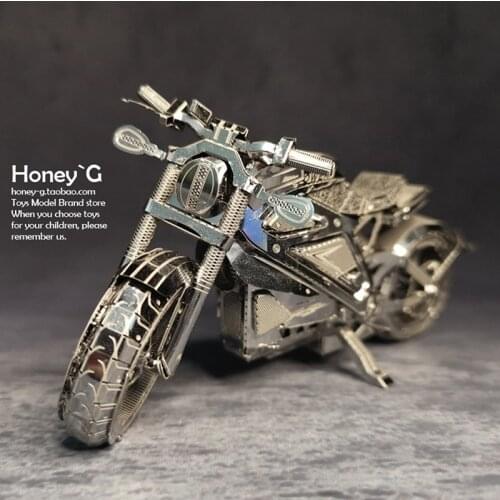 3D Metal Puzzle Vengeance Motorcycle Collection Puzzle 1:16 L DIY 3D Laser Cut Model Puzzle Toys For Adult