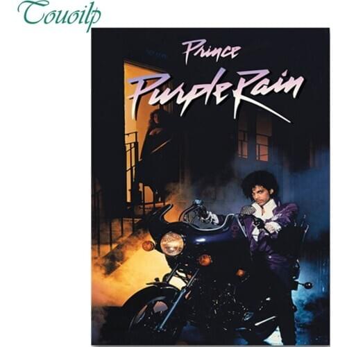 5D DIY diamond painting round&square Singer star Prince purple rain Diamonds Embroidery Cross Stitch Set Crafts Mosaic