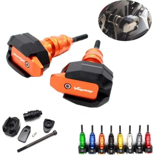 Aluminum CNC For Honda XL1000 Varadero ABS 1999-2013 Extended Frame Sliders Crash Protectors Motorcycle Fairing Guard cover