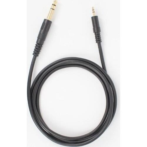 3.5 to 6.35 mm Audio Cable 3.5mm Male to 6.5mm Male Adapter for Guitar Mixer Amplifier CD Player Speaker