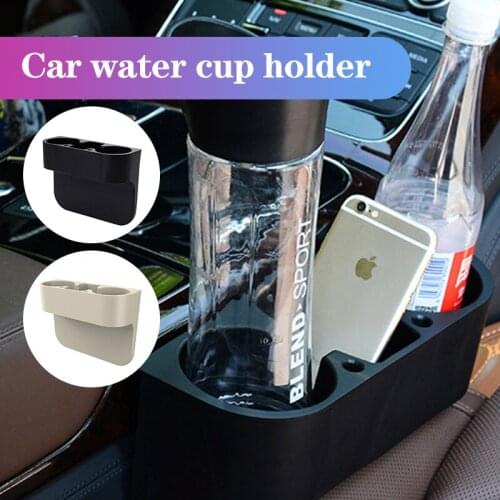 Car Water Cup Holder Mobile Phone Holder Multi-function Storage Box Organizer For BMW 1/3/5 Series BMW E30 E36 E39 E46 E60 E90
