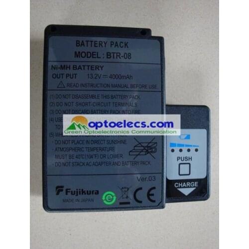 DHL Shipping ORIGINAL BTR-08 battery pack for FSM-60S/ FSM-60R FSM-18S/ FSM-18R fiber optic fusion splicer welder battery power
